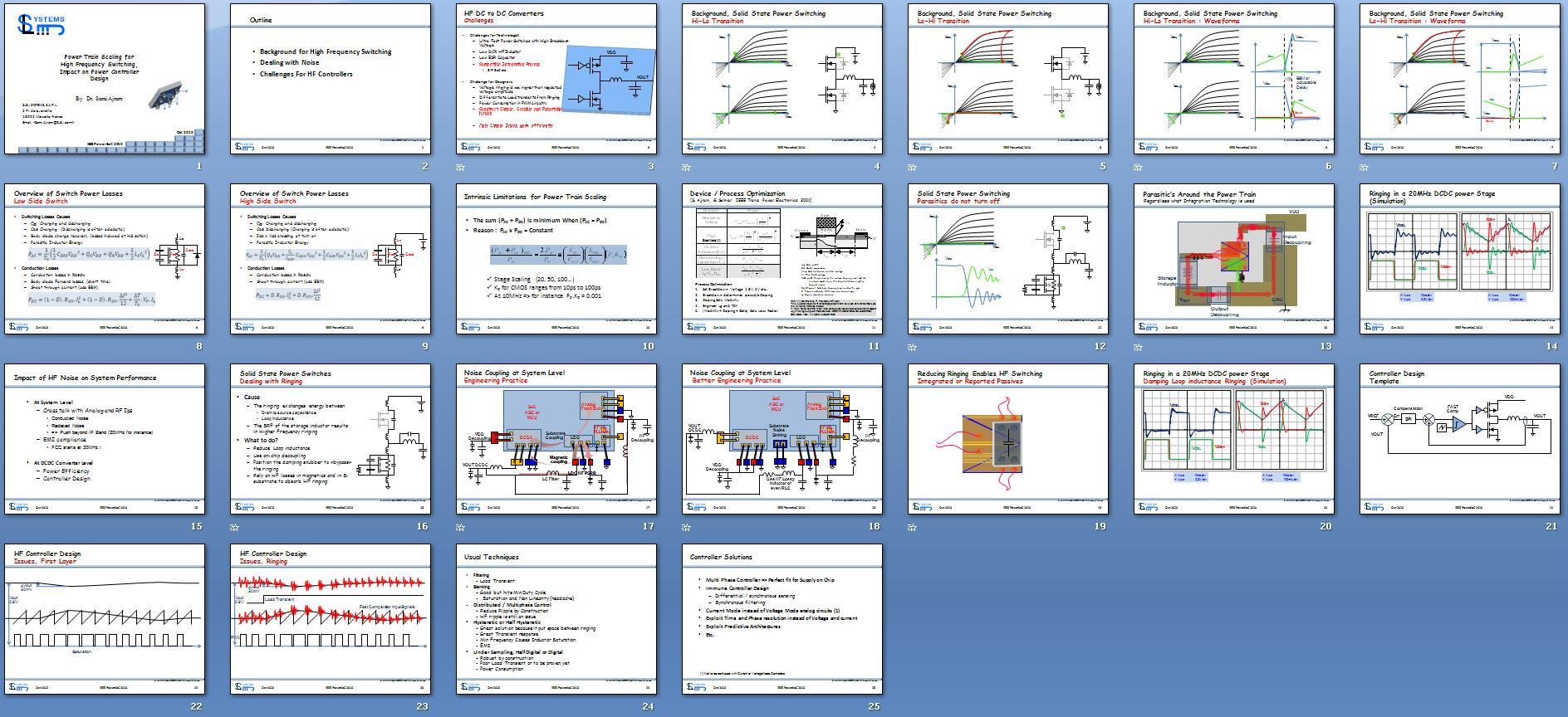IEEE Power SOC Conference 2010 Slides